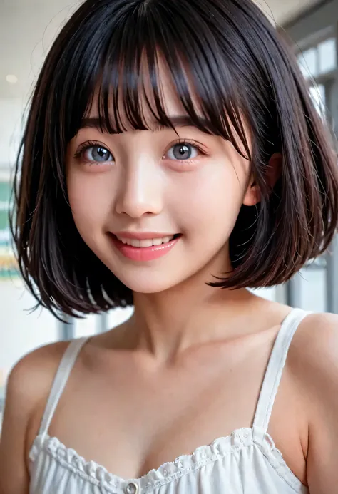 (very detailed}, , {Highest Quality}, {Super High Quality}, {highest resolution}, {{{sharp focus:pupil}}, {{16k}}, {{Realistic and Stunning Portrait of a Japanese High School Student: 2.0}}}, ((bust up:2.0))), {{Happy Smile: 2.0}}, {detailed facial depicti...