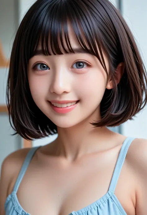 (very detailed}, , {Highest Quality}, {Super High Quality}, {highest resolution}, {{{sharp focus:pupil}}, {{16k}}, {{Realistic and Stunning Portrait of a Japanese High School Student: 2.0}}}, ((bust up:2.0))), {{Happy Smile: 2.0}}, {detailed facial depicti...