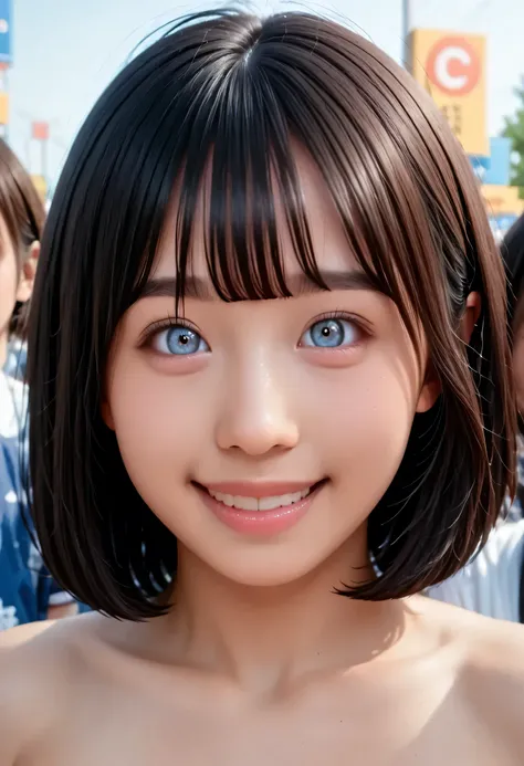 (very detailed}, , {Highest Quality}, {Super High Quality}, {highest resolution}, {{{sharp focus:pupil}}, {{16k}}, {{Realistic and Stunning Portrait of a Japanese High School Student: 2.0}}}, ((bust up:2.0))), {{Happy Smile: 2.0}}, {detailed facial depicti...