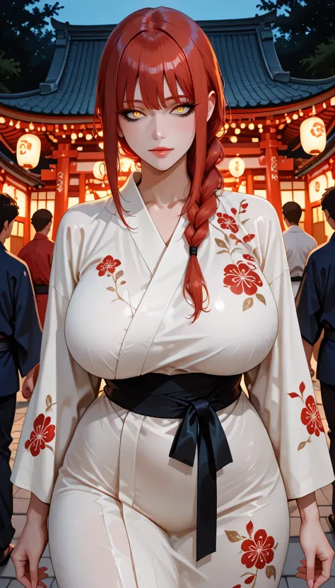 score_9, score_8_up, score_7_up,amazing quality,source_anime,highly detailed,cowboy shot,dynamic_angle,sharp face,clear eyes,woman,adult woman,25 years old,168cm_woman,break,makima,beautiful detailed yellow_eyes,(gigantic breasts:0.8),voluptuous_body,big e...