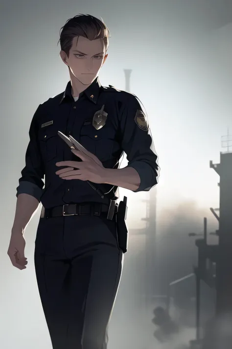 can you draw menacing expressions more delicately，Can you draw details of human arms and legs, please， the hair stands upside down ,An eXpression in alert mode，draw an increasingly delicate eXpression，draw a man with an alert eXpression looking around him ...