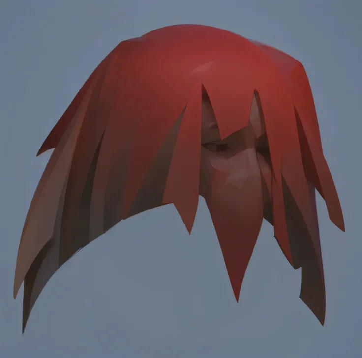 HD, two-dimensional,red and black cape