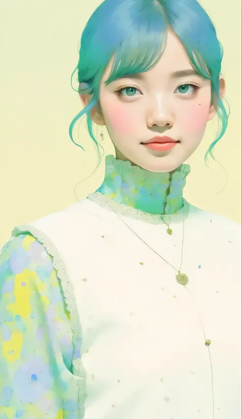  Collage painting 、masterpiece,  illustration, Japanese women wear the most psychedelic and sexy uniforms,  Moving Poses、psychedelic surrealism、,Neon Art,avant-garde,vector art、pale picture、Hitomi Tanaka、Hitomi Tanaka、
