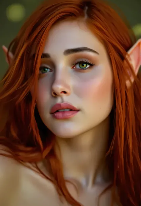 pointy and symmetrical elf ear, 8k, ultra-quality