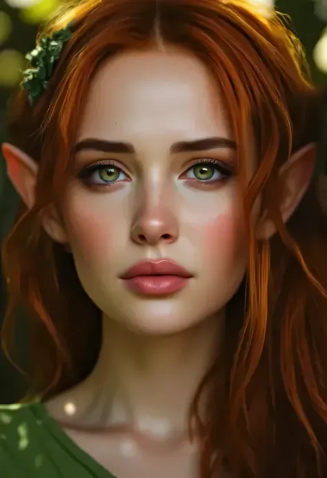 pointy and symmetrical elf ear, 8k, ultra-quality