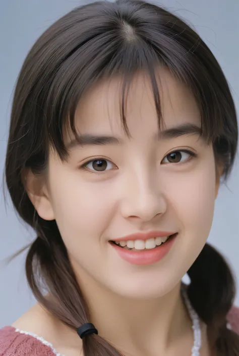 smile, ( Highest Quality:1.5),(((topless、nude、Nipples、pussy))) ( Capture skin texture and pores :1.7), upper bodyを捉えたシャープな焦点、Creates natural shadows on cheeks and forehead, ( high definition :1.4), fine details of pores and skin are realistically depicted...