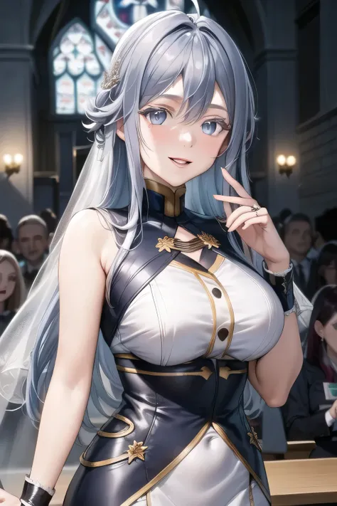 touching people's breasts at the office，，nice smile，don't crop your face because facial expression is your top priority，can you draw a woman in a wedding dress，I'm at church，release of，Alone，，，,   big breasts, thin waist ， ,   ，Faces are very important，