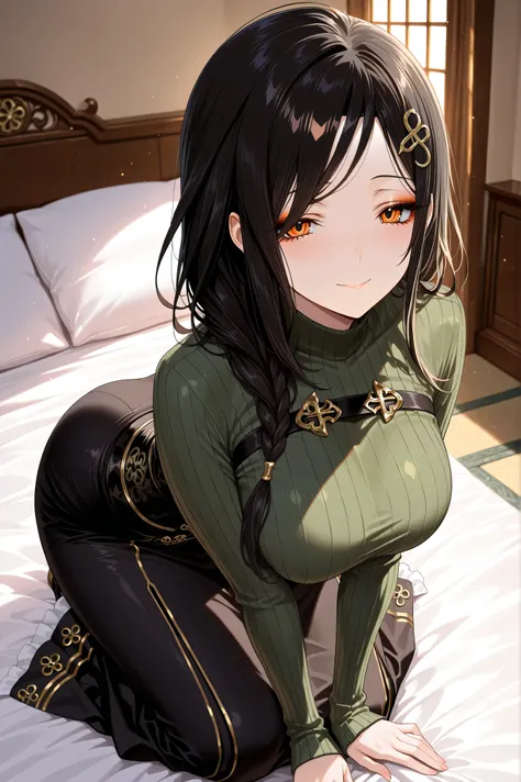 solo,masterpiece,best quality,super fine illustration、finely detail 、clear picture、UHD、HDR, amazing quality, highres, absurdres, very aesthetic, high resolution, ultra detailed, perfect details,(masterpiece, detailed:1.2)、nijitomoe,large breasts,orange eye...