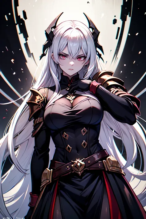 Ebrayn, , the leader of the Custodies, whose mere presence transmits respect and trust. your pale skin, , as if sculpted in marble. His crimson eyes, capable of changing shades depending on the element that dominates at that time, , they reveal both a sup...