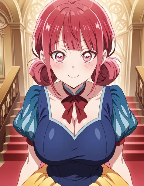 傑作、best quality、best resolution、best image quality、amazing quality、 very aesthetic、 absurdres、anime coloring、anime screencap、anime screenshot、1girl、<lora:hina-chouno-alpha-ponyxl-lora-nochekaiser:1>、hina chouno、short hair、pink hair、pink eyes、bangs、blunt ba...