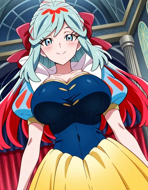 傑作、best quality、best resolution、best image quality、amazing quality、 very aesthetic、 absurdres、anime coloring、anime screencap、anime screenshot、<lora:PokeBoyGrushaXL_Exotica:0.8>、1woman、solo、long hair、aqua eyes、blue hair、green hair、aqua hair、multicolored hai...