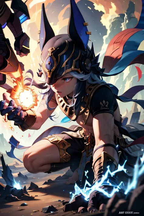 A display of elemental power