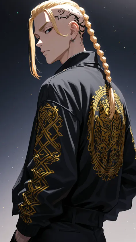 masterpiece, the best quality, amazing quality, very aesthetic, high resolution, ultra-detailed, absurdities, newest, colorful, more detailed, very conscious, , (shiny hair:0.6), looking at the viewer, a boy, Alone, male focus, ken_ryuuguuji, blond hair, ...