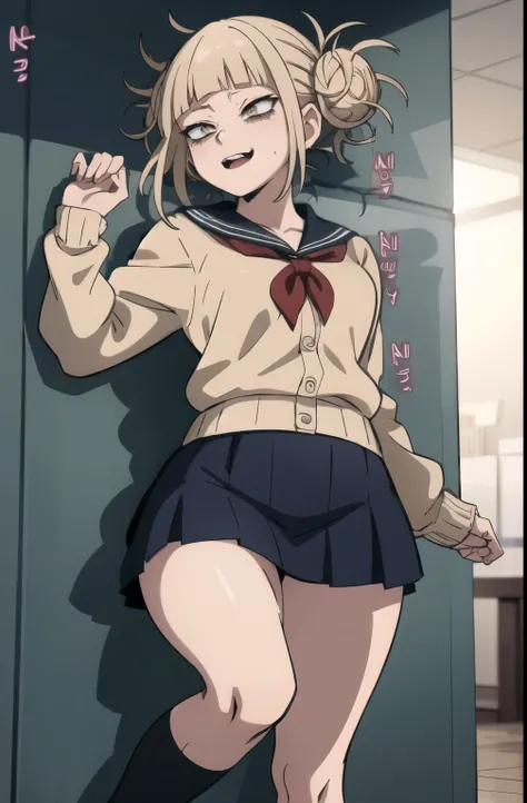 Toga himiko cartoon style, achegao, hentai,+18