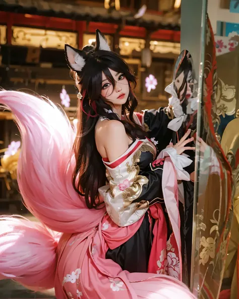 ((FUGUE X TINGYUN_HONKAI STAR RAIL)) ((photorealistic)),(highlight hair)), Light reflection, (( HD )),((upper body)), (((best quality, masterpiece))), (masterpiece) (best quality) (detail) (8k) (HDR) (wallpaper) (cinematic lighting) (sharp focuasterpiece, ...