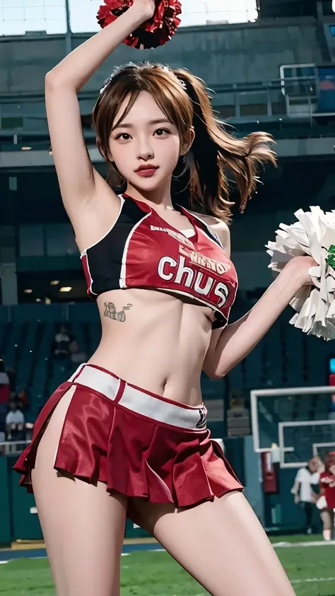 High Kick Cheerleader 
