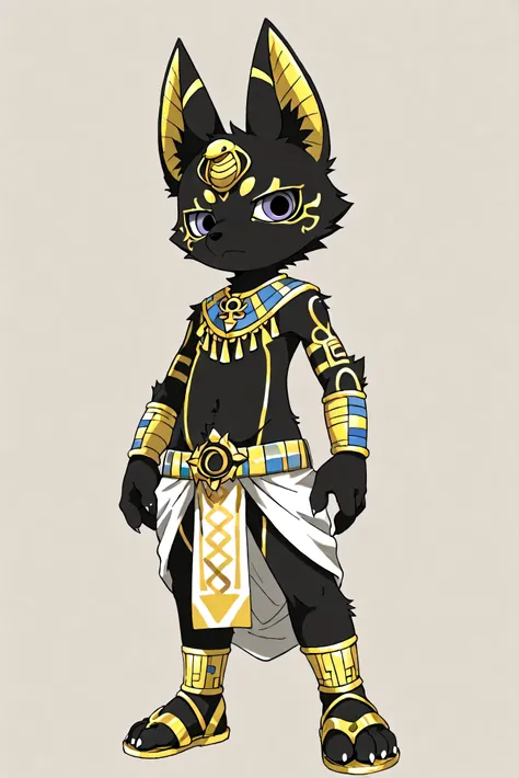 Highest Quality, high resolution, Super Precise Depiction,Rub your crotch against the Shota body ,
1 boy, solo, Full body painting, Topless, 華奢なRub your crotch against the Shota body ,
black furry jackal ears, Boyish Faces, purplish eyes,groin,
the short f...