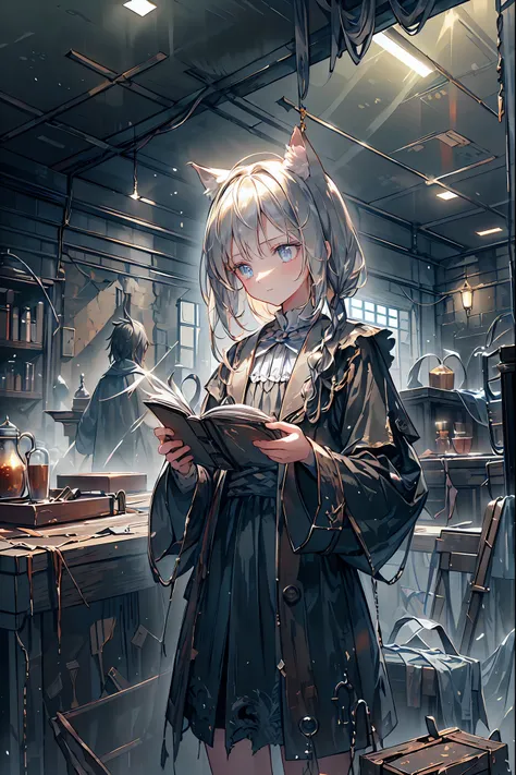 ((masterpiece)), ((Highest Quality)), ((Highest Quality)), ((super detailed)), ((8k CG wallpaper)), ((非常にThinningで美しい)), ((figure)), (high resolution),dark haired,Shortcut,unkempt hair,Short braided hair,Neat,slender beauty,correct posture,small breasted,B...