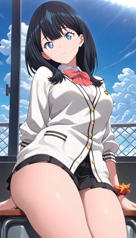 {{{masterpiece}}}, (best quality:1.5), (ultra-detailed:1.5), {illustration}, {{an extremely delicate and beautiful}}, (beautiful detailed eyes:1.6), absurdres, highres, extremely detailed face, 16k, hd, visual anime de uma jovem mulher, extremamente bonito...