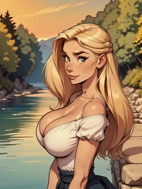 ( linhas absurdas, high definition, ultra fino, be careful with your hand ) Close-up of a thin woman , busty and athletic (secretary), 25 anos, 16k (( high definition )), sorriso lindo, olhar sedutor (( looking at the viewer )), olhos azuis, secretary u...