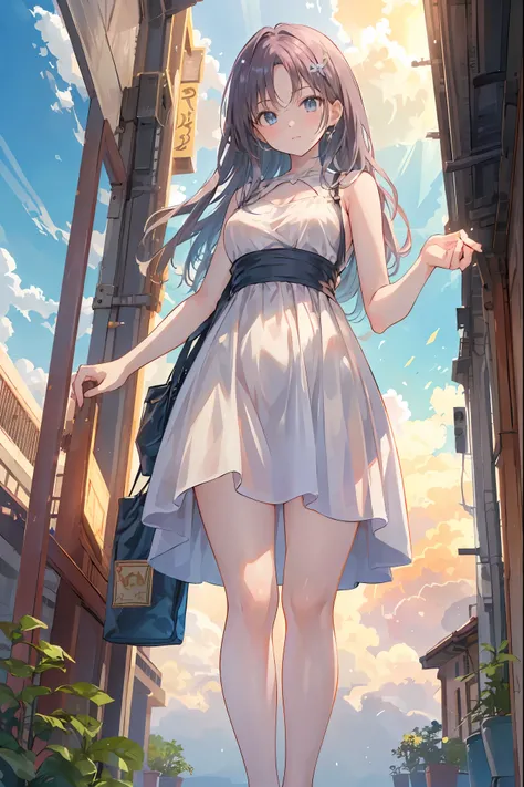 (((背景は満点のstar空)))、((( buildings are invisible ))),((その中心に二peopleの女の子)),Transparency,((最High Quality)), (Highly Detailed), (high definition CG composite 8k wallpaper), 高いly detailed, 高い-definition raw colbor photos, professional photo shoot, Depth of Writ...