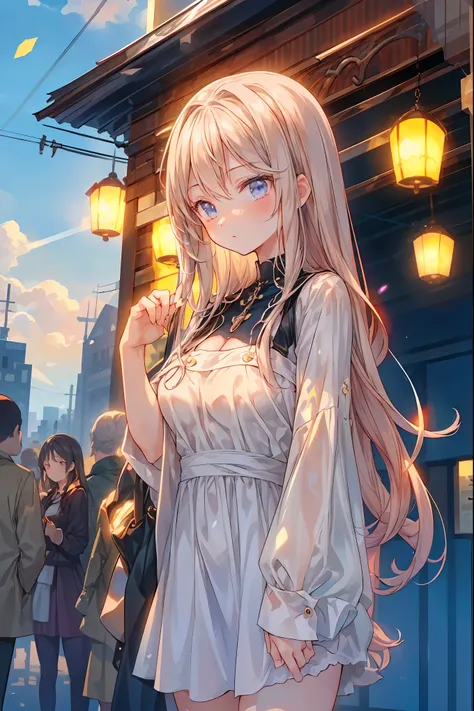 (((背景は満点のstar空)))、((( buildings are invisible ))),((その中心に二peopleの女の子)),Transparency,,star座のパーソナリティ化,Night Skyに輝く十二star座がpeopleの姿を得て舞い降りる,(((Gemini twins))),((from above:1.2)),Outdoors,Night Sky,満天のstarが見える,,starが見える丘で,流star、空から降り注ぐ流star、無数の流star群、girl2peop...