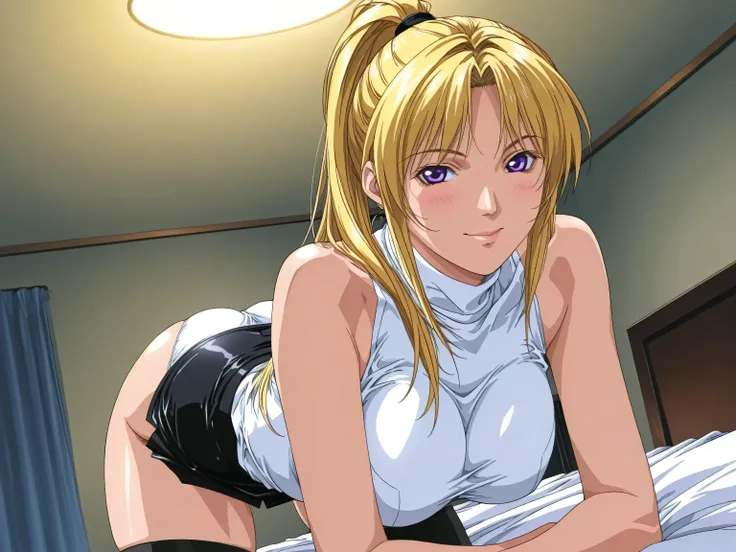 saeki,score_9, score_8_up , score_7_up , score_6_up , score_5_up , score_4_up ,source_anime,clip skip:2,official art,NSFW,(anime:1.4),(masterpiece:1.3),from behind,(all fours:1.3),on front,ass up,arched back,hip focus,(from below:1.4)solo,(18 years old:1.4...