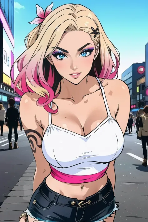 (masterpiece, best quality, high resolution, 8k:1.2), (anime coloring:1.2), highly detailed, sharp detailed, textured skin, soft lighting, ultra high definition, beautiful body, beautiful skin, beautiful breasts, beautiful arms, beautiful hands, beautiful ...