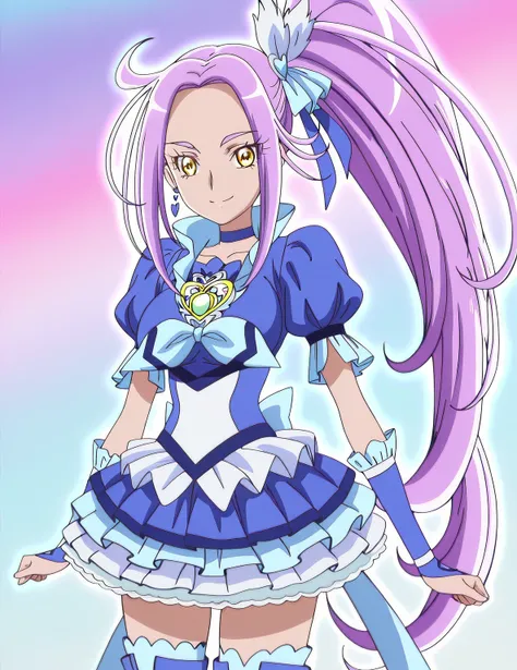 score 9 、score 8 up、score 7 up、source anime、傑作、best quality、best resolution、best image quality、Very detailed face、Very detailed eyes、very detailed、anime coloring、anime screencap、anime screenshot、official style、1girl、cure beat、female character is wearing a ...