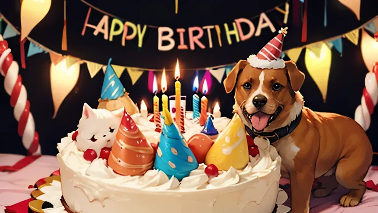 Birthday Eve、サンタの服着たdog、dog、