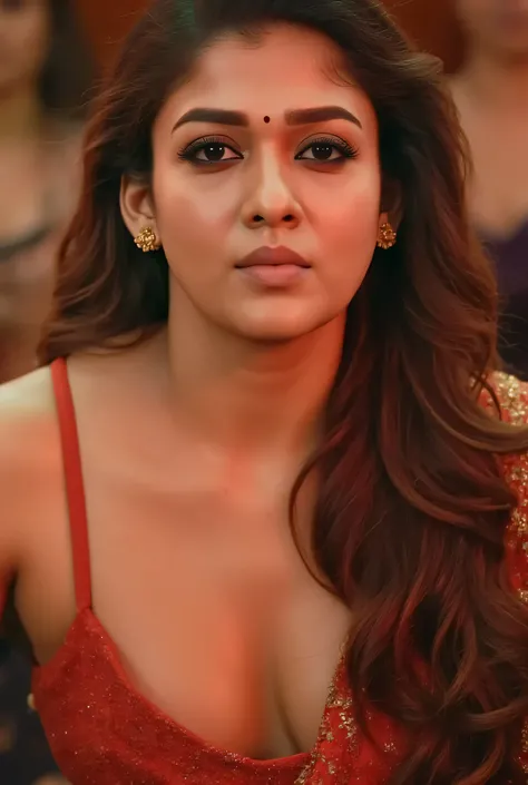 sexy woman, desi look, glamour photography, athletic body, voluptuous breasts, sensuous navel, black blouse, red saree, detailed portrait, beautifula detailed portrait of a sexy Indian woman with a desi look, athletic body, voluptuous breasts, sensuous nav...