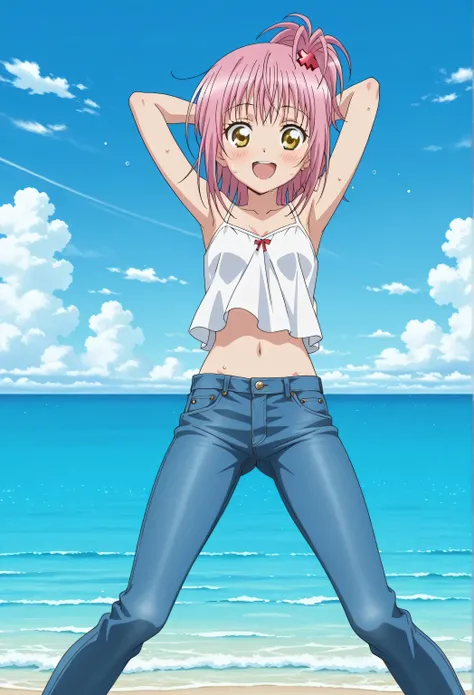 score_9, score_8_up, score_7_up, source_anime, highres, hi res, best quality, top quality, masterpiece, 2d, intricate details, official style, anime, 4k, anime style, 1 girl, Alone, solo, ((ocean)), tsunami, on the water, day, outdoors, sky, windy, amu hin...