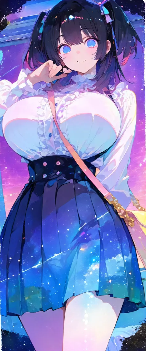 (beautiful girl:1.3),masterpiece,Ultra-high resolution,rich contrast,Very high quality,8k,Highly detailed CG unit wallpaper,Texture,So ridiculous,RAW Photos,Highest quality anime,anime-style illustration,studio anime style,professional photograph,an extrem...