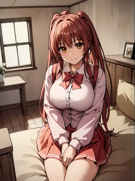 (masterpiece)), ((best quality)), (ultra-detailed), ((kawaii)), cute, (lovely), ((extremely detailed)), 4K, (8K), best quality, (beautiful),(((world-class quality))), extremely detailed, high resolution, (detailed shaded pretty face), full body, (house wif...