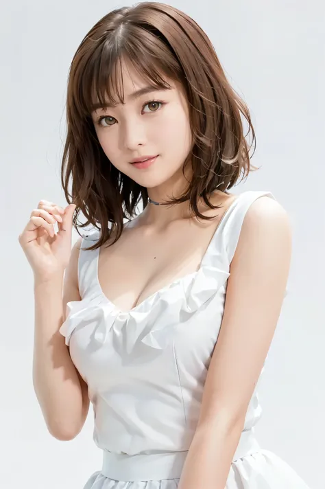 (Highest Quality, high-precision selection, masterpiece:1.2), Photo depicting facial expressions in detail 、 Closeup of a Woman's Face 、Take a picture close to the face、Realistic:1.37,(perfect anatomy), A beautiful woman facing the front、(portrait)、a woman...