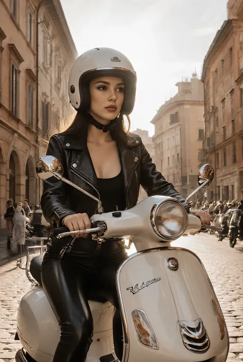 Prag,Prague, Mishka
💋 : Sexy Vespa Rom
🌟 : Meisterwerk, Highest quality, sehr detailliert, aesthetic, erotisch, dynamisch, filmisch, fotografisch, mit einem Hauch von Abenteuer und Rebellion
🎞️: A busy street in Rome in bright sunshine, Historical building...