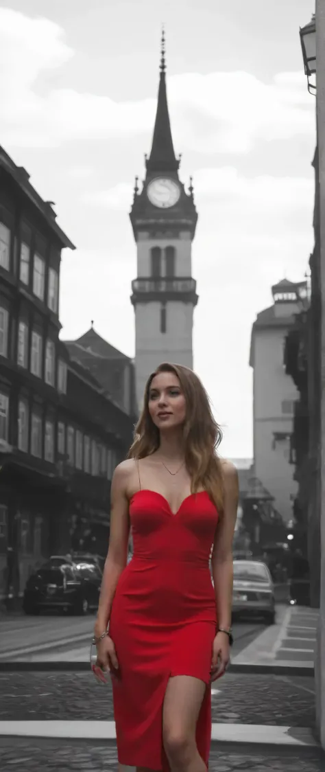 Change the filled area to a black and white image,