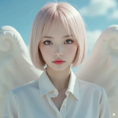 Woman with tousled hair sprawled face down across a luxurious bed, peaceful sleeping pose, hair elegantly spread across the bedspread, moody bedroom environment with dim lighting creating a chiaroscuro effect, atmospheric photography with dramatic shadows ...