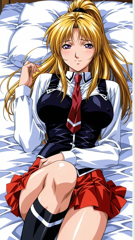 retro_artstyle,score_9, score_8_up, score_7_up, score_6_up, score_5_up, score_4_up, (masterpiece:1.3), best quality,source_anime,clip skip:2,light smile,(28 years old:1.4),(mature female:1.3),成熟した大人の女性, (vivid color:1.3),slender face,high school students,a...