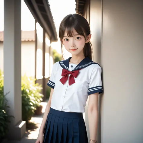 ( white skin:1.3),Cute Girl,Cute younger Girl,slender,short,slender,thin body,(younger:1.2),Cute younger Girl opening without permission,cute face,(skinny:1.5),score_7_up,score_8_up,score_9,realistic,is a girl who goes to school,School Uniform, small butt ...