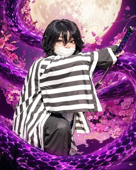 ((YUICHIRO_DEMON SLAYER)),((realistic, photorealistic)),(highlight hair)), Light reflection, (( HD )),((upper body)), (((best quality, masterpiece))), (masterpiece) (best quality) (detail) (8k) (HDR) (wallpaper) (cinematic lighting) (sharp focuasterpiece, ...