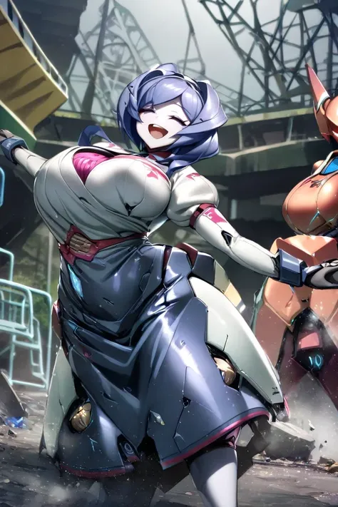 score_9_up,score_8_up,score_7_up,score_6_up,score_5_up,score_4_up,(((1 girl))),(((solo))),
no humans,Mecha,broken android ,pekomama,(((milf))), (((mature female))),(((open eyes))),(smile),((dancing )),outdoor, abandoned amusement park, at night,cowboy shot...