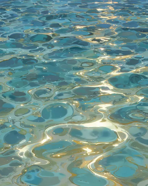 clear look at waves and ripples in water