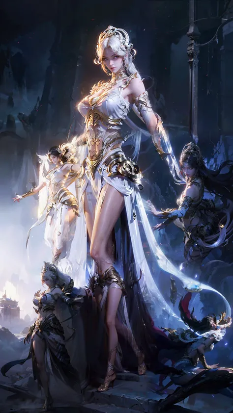 a white hair、Close-up of woman wearing white mask, beautiful figure painting, guweiz, guweiz style artwork, White-haired God, author:Yang Jie, Epic and beautiful character art, Stunning character art, author:Fan Qi, by Wuzhun Shifan, guweiz in pixiv artsta...