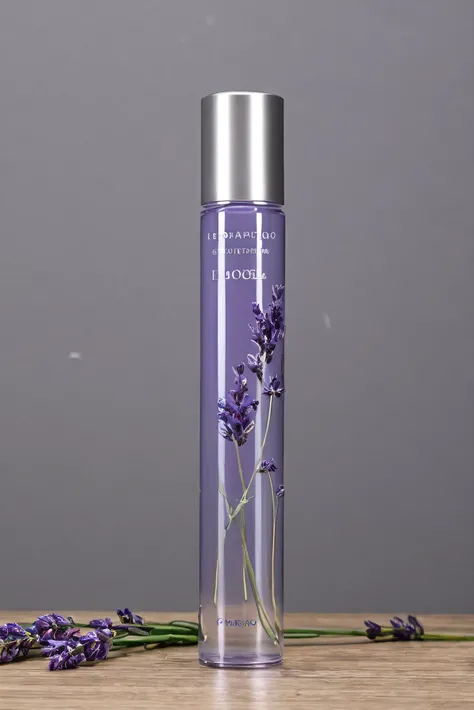 Please leave the name of the spray-type perfume in a、long cylindrical bottle based on the scent of lavender anonymous