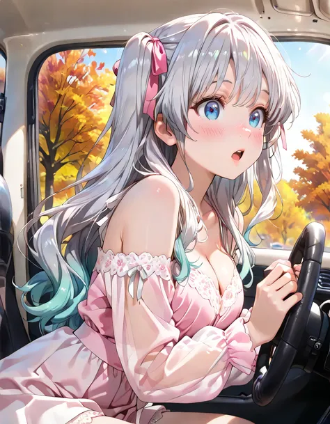 ((ultra-detailed)), (highly detailed CG illustration), (best quality:1.3), ultra-highly detailed, colorful composition, artistic photoshoot, 1girl, solo, moe anime character, Anime-style, harmonious color palette, ethereal ambiance, dainty facial structure...