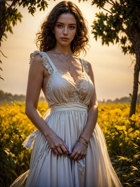 (masterpiece:1.2, best quality, high quality, best detail, photorealistic:1.2, award winning, 4k, 8k), 1girl, young, lace apron, facing viewer, detailed facial features, medium shot, oil painting style, victorian style, soft lighting, intricate details, re...