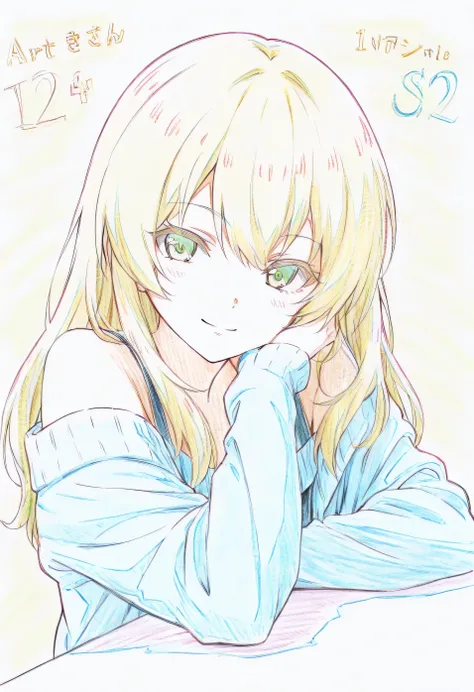 anime-style style:1.2),,  Art、advertisement、Colored pencil drawing、draft、Illustration,  (masterpiece, 8k, top quality:1.4)、