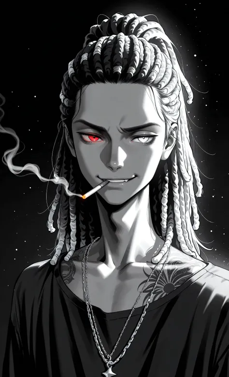 (a masterpiece:1.3, 8k:1.3, Highest quality:1.3, Detail:1.3, High resolution:1.3, digital painting, ultra detailed), highly detailed eyes and face, Details are clear, upper body, 3/4 view, detailed eyes, 8k, ultra-detailed), (anime style, dark fantasy, mal...