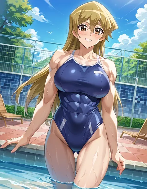 score 9 、score 8 up 、score 7 up 、source anime 、傑作 、best quality 、best resolution 、best image quality 、anime coloring 、anime screencap 、anime screenshot 、1girl 、 <lora:asuka-tenjouin-ponyxl-lora-nochekaiser:1> 、asuka tenjouin 、blonde hair 、brown eyes 、hair...